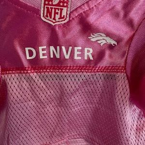 Denver Broncos NFL Pink Pet Jersey